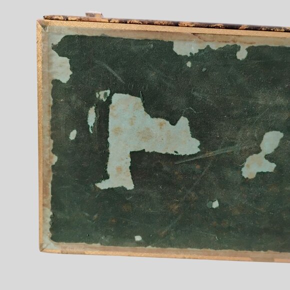 Vintage Sarah Coventry Jewelry Box, Extra Large Organizer, Gold Brown Retro 70s - Picture 13 of 14